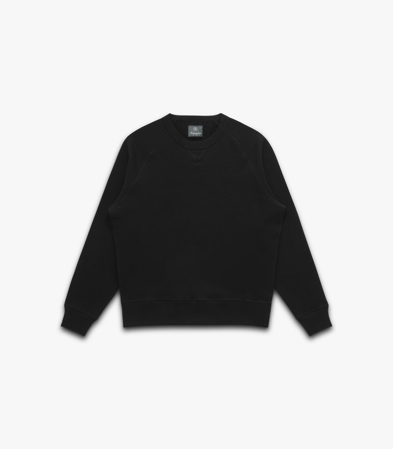 Stadium Loft Knit Crew in Black