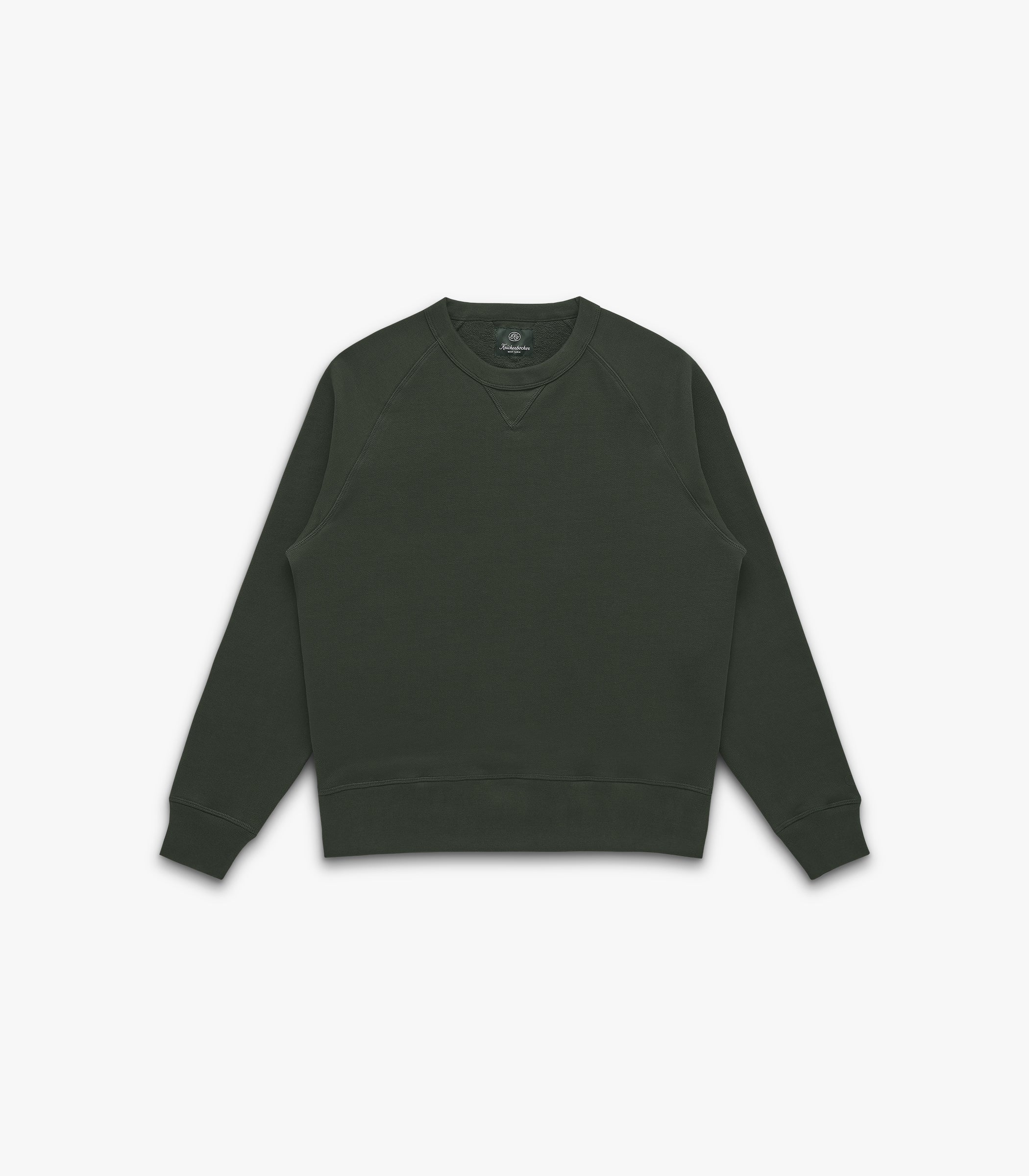 Stadium Loft Knit Crew in Deep Forest