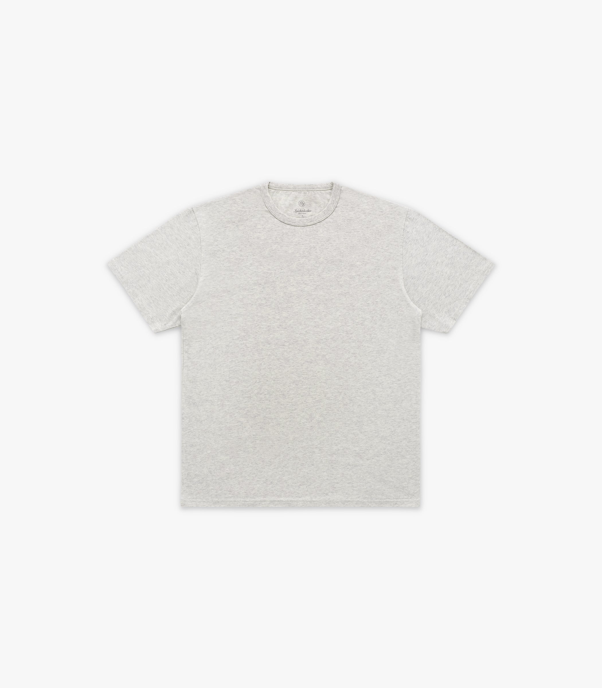 T-Shirt in Oat Grey