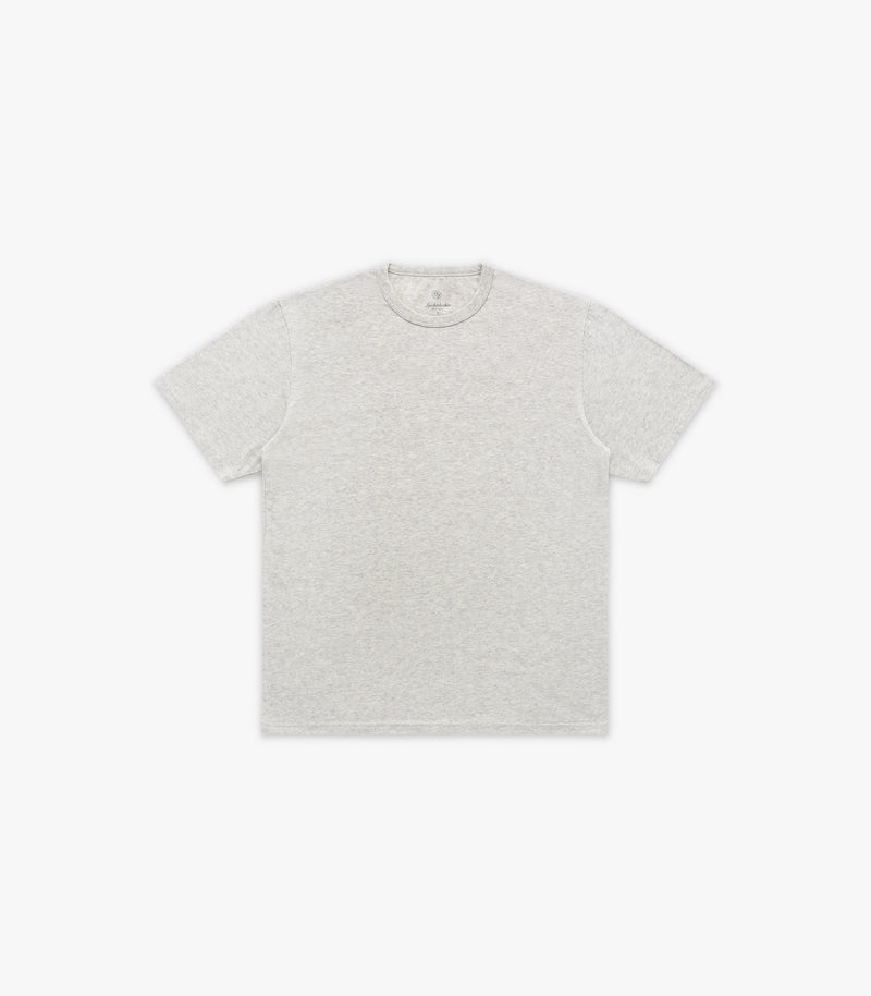 T-Shirt in Oat Grey