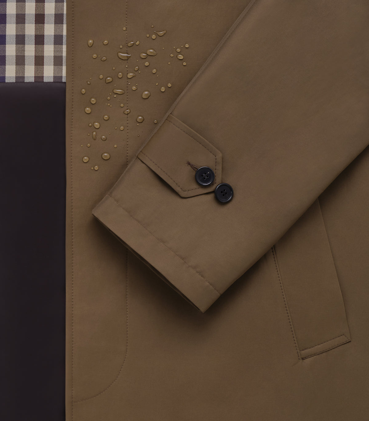 Trench Dry-Wear™ Coat in Brown