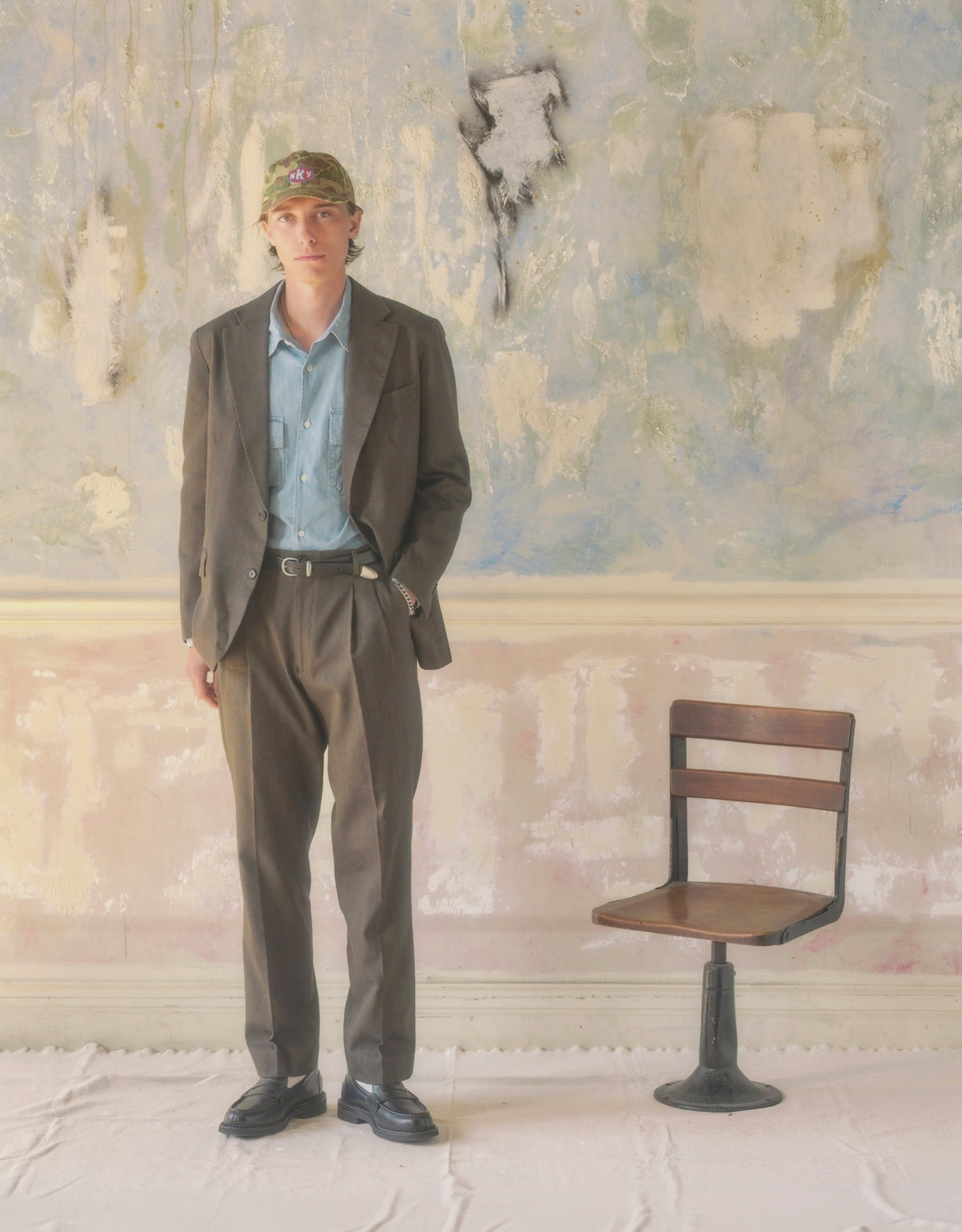 Miles Cotton & Linen Suit Trouser